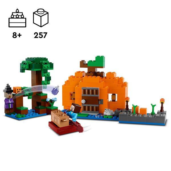 LEGO De pompoenboerderij 21248 Minecraft LEGO MINECRAFT @ 2TTOYS | Official LEGO shop😊🥰 LEGO €. 32.24