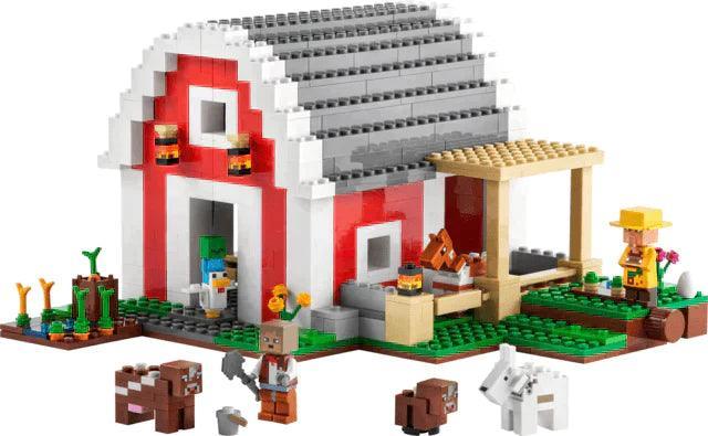 LEGO De rode schuur 21187 Minecraft LEGO MINECRFT @ 2TTOYS | Official LEGO shop😊🥰 LEGO €. 109.99