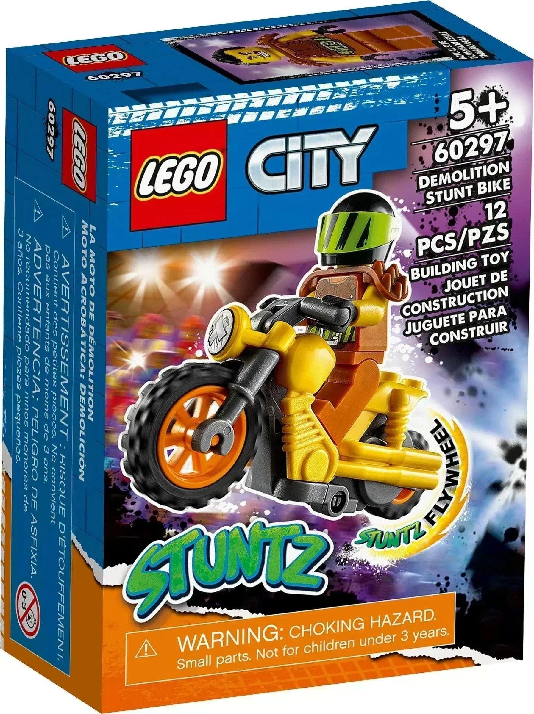 LEGO Demolition Stunt Bike 60297 City LEGO CITY STUNTZ @ 2TTOYS | Official LEGO shop😊🥰 LEGO €. 7.99