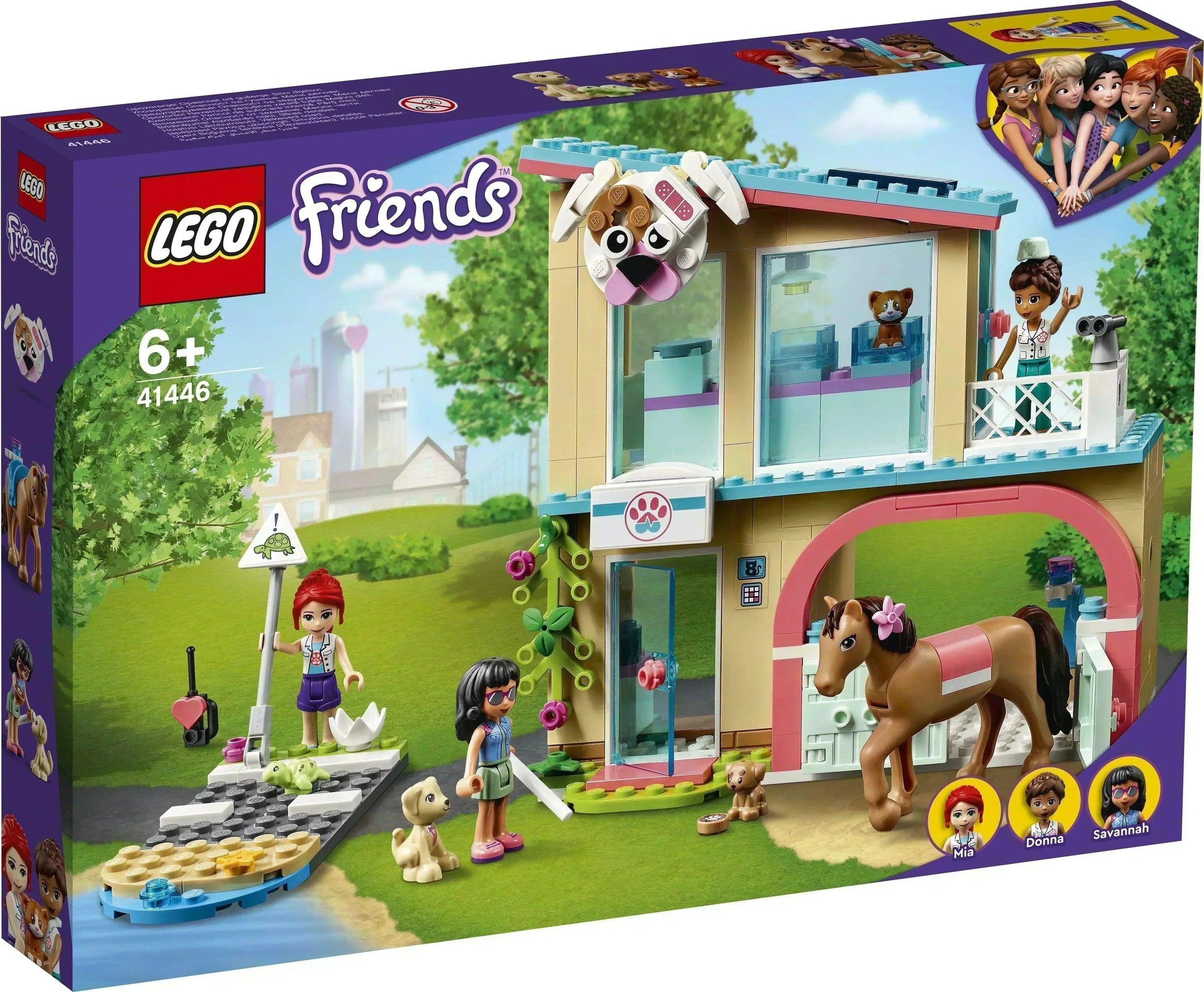 LEGO Dierenkliniek met dierenarts 41446 Friends LEGO FRIENDS @ 2TTOYS | Official LEGO shop😊🥰 LEGO €. 39.49