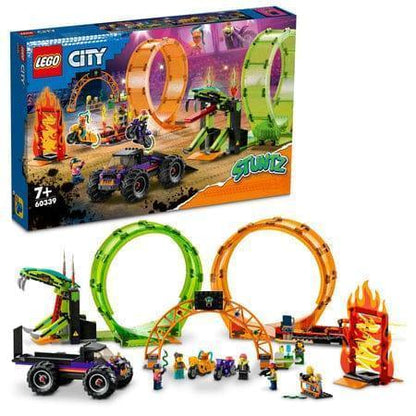 LEGO Double Loop Stunt Arena 60339 City LEGO CITY STUNTZ @ 2TTOYS | Official LEGO shop😊🥰 LEGO €. 149.99