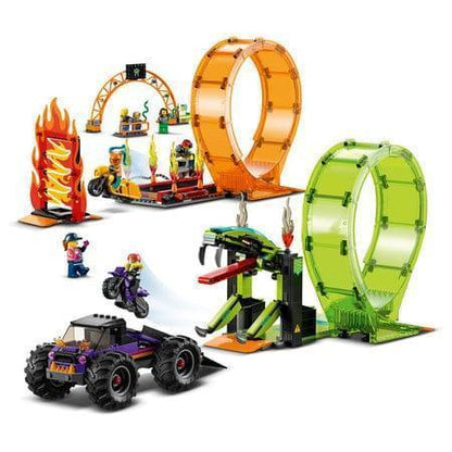 LEGO Double Loop Stunt Arena 60339 City LEGO CITY STUNTZ @ 2TTOYS | Official LEGO shop😊🥰 LEGO €. 149.99