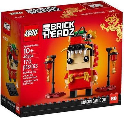 LEGO Dragon Dance Guy 40354 BrickHeadz LEGO BRICKHEADZ @ 2TTOYS | Official LEGO shop😊🥰 LEGO €. 9.99