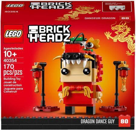 LEGO Dragon Dance Guy 40354 BrickHeadz LEGO BRICKHEADZ @ 2TTOYS | Official LEGO shop😊🥰 LEGO €. 9.99