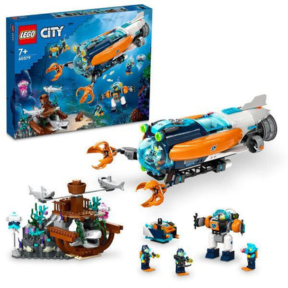 LEGO Duikboot voor diepzeeonderzoek 60379 City LEGO CITY @ 2TTOYS | Official LEGO shop😊🥰 LEGO €. 88.98