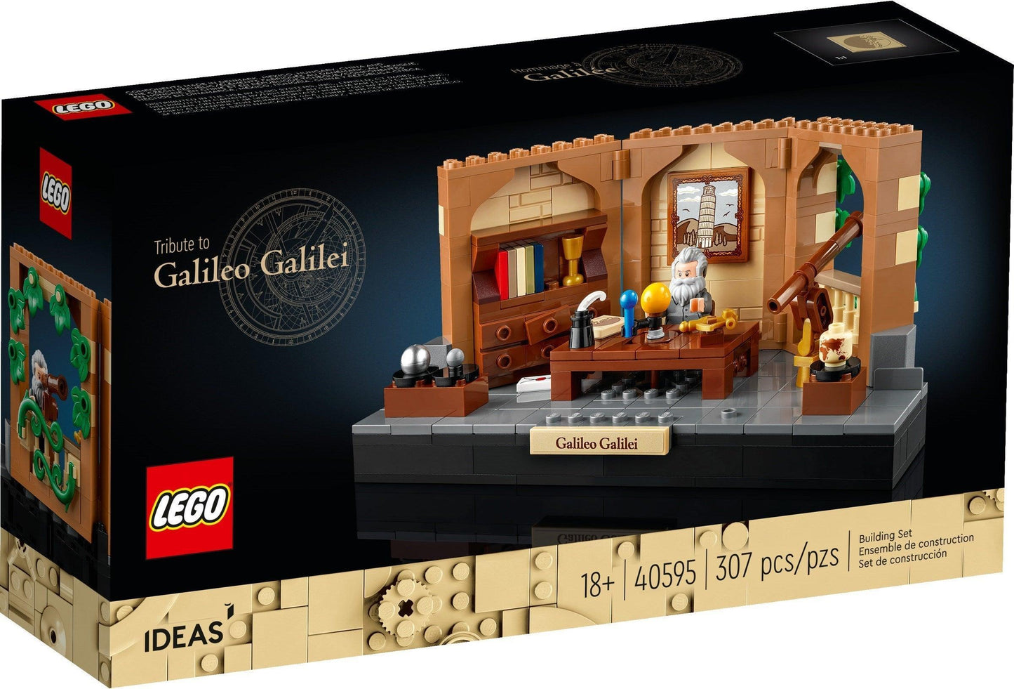 LEGO Eerbetoon aan Galileo Galilei 40595 Creator LEGO IDEAS @ 2TTOYS | Official LEGO shop😊🥰 LEGO €. 19.99