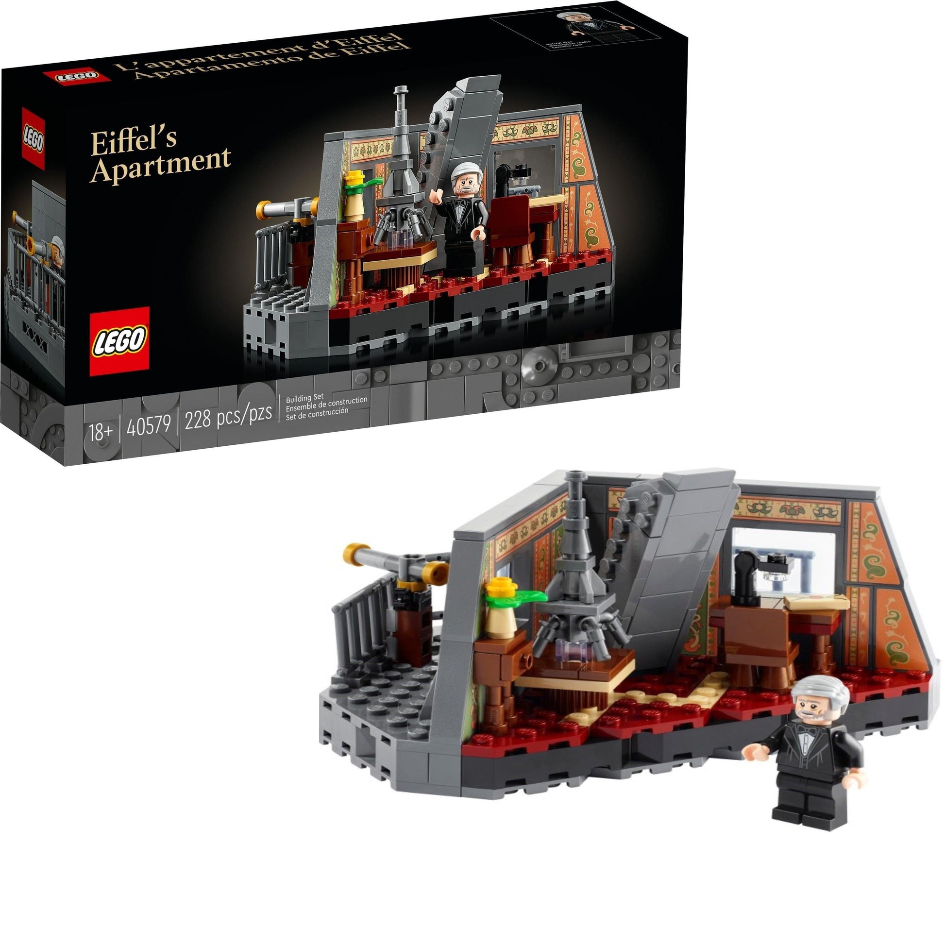 LEGO Eiffel's Apartment 40579 Icons LEGO ICONS @ 2TTOYS LEGO €. 19.99