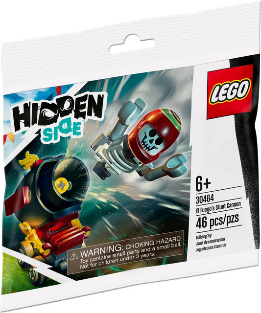 LEGO El Fuego's Stunt Cannon 30464 Hidden Side - Promotional LEGO Hidden Side - Promotional @ 2TTOYS | Official LEGO shop😊🥰 LEGO €. 4.99