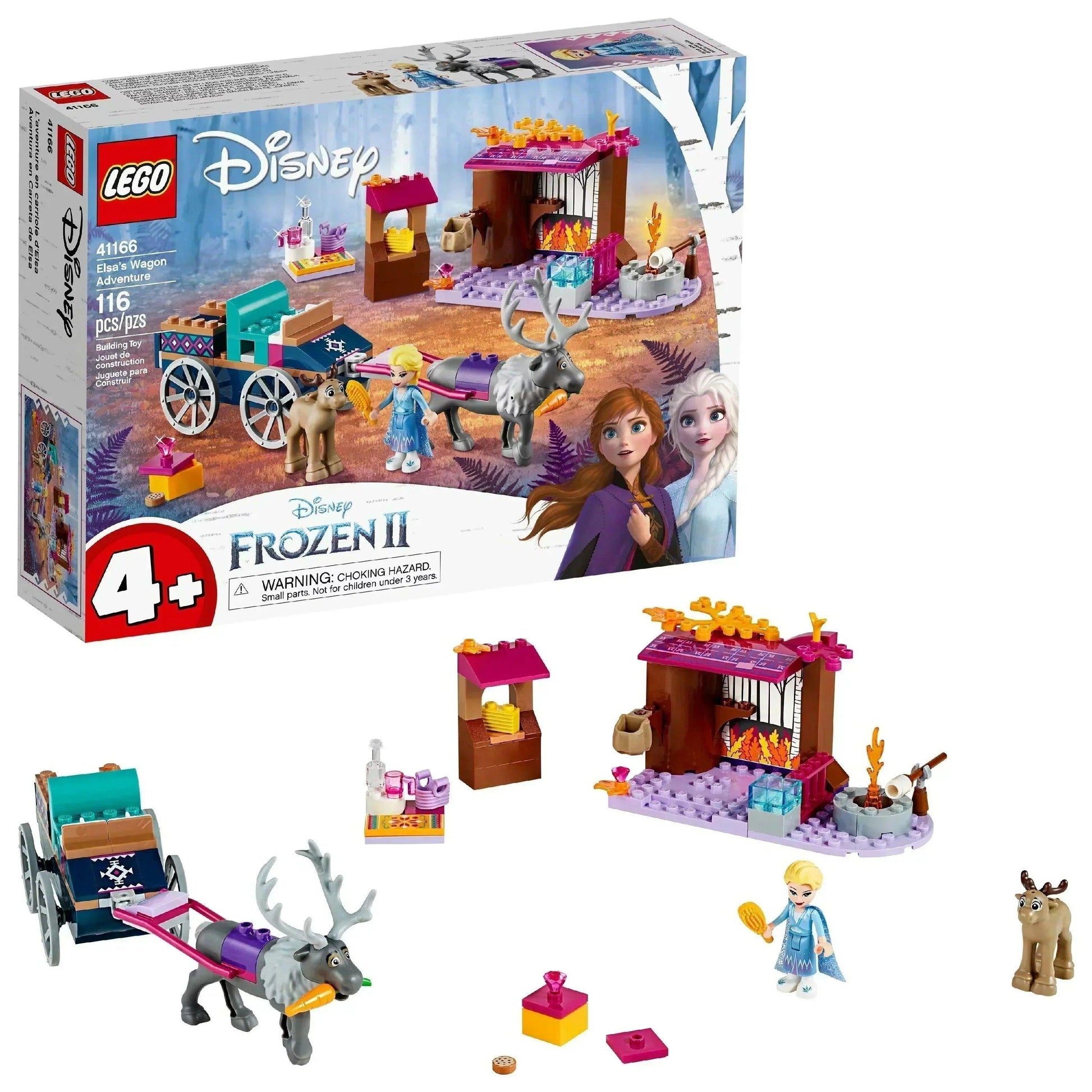 LEGO Elsa’s koetsavontuur 41166 Frozen LEGO DISNEY FROZEN @ 2TTOYS | Official LEGO shop😊🥰 LEGO €. 21.49