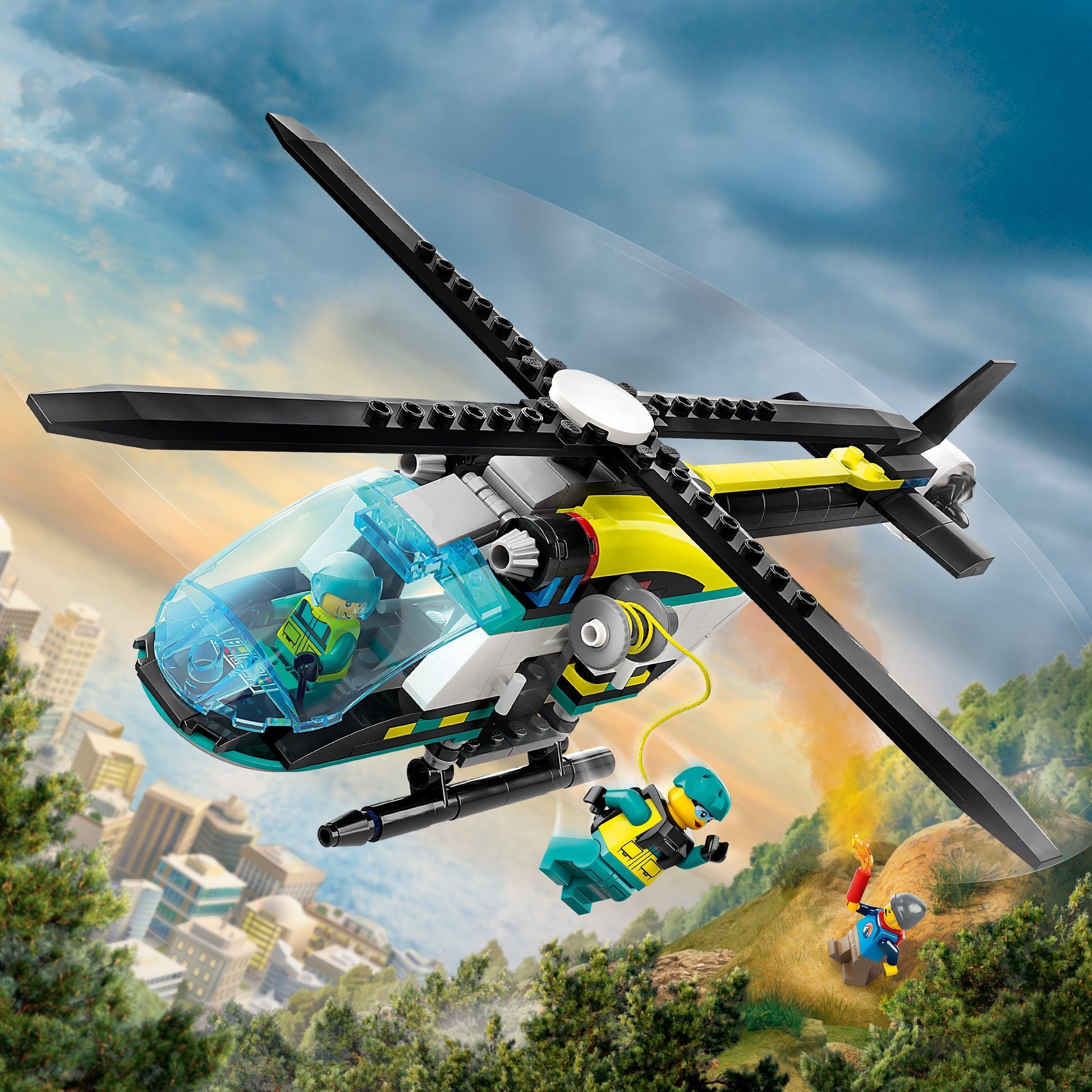 LEGO Emergency Rescue Helicopter 60405 City LEGO FRIENDS @ 2TTOYS | Official LEGO shop😊🥰 LEGO €. 19.99