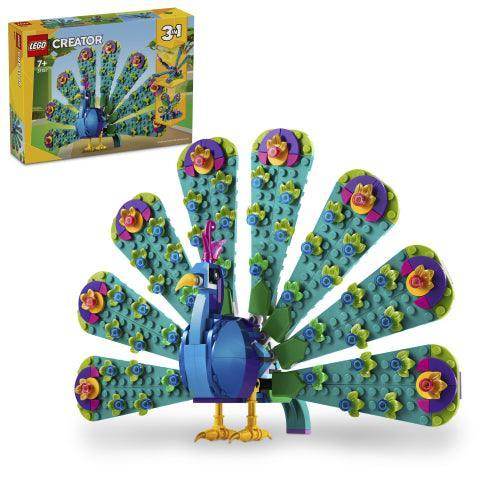 LEGO Exotic Peacock 31157 Creator 3 in 1 LEGO CREATOR 3 IN 1 @ 2TTOYS | Official LEGO shop😊🥰 LEGO €. 16.98