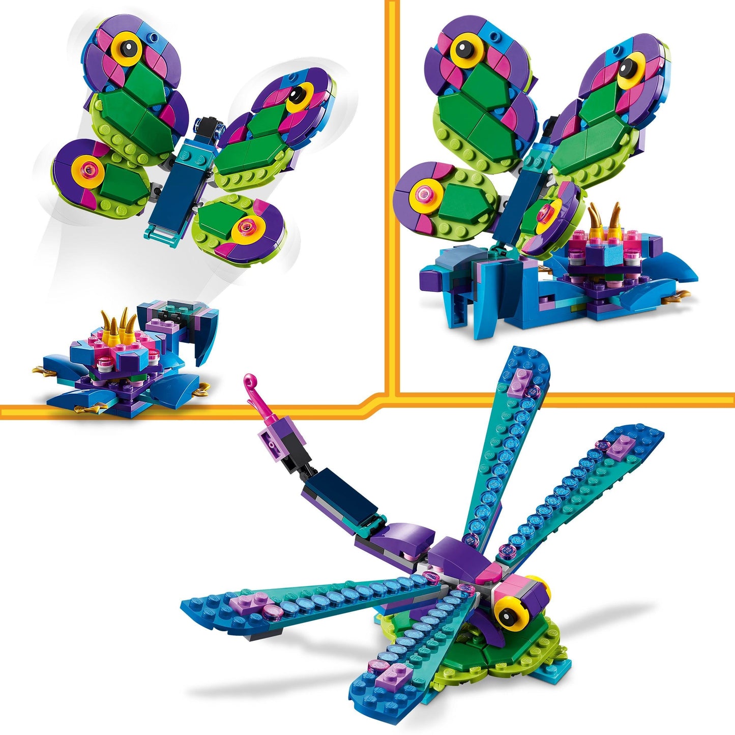 LEGO Exotic Peacock 31157 Creator 3 in 1 LEGO CREATOR 3 IN 1 @ 2TTOYS | Official LEGO shop😊🥰 LEGO €. 16.98