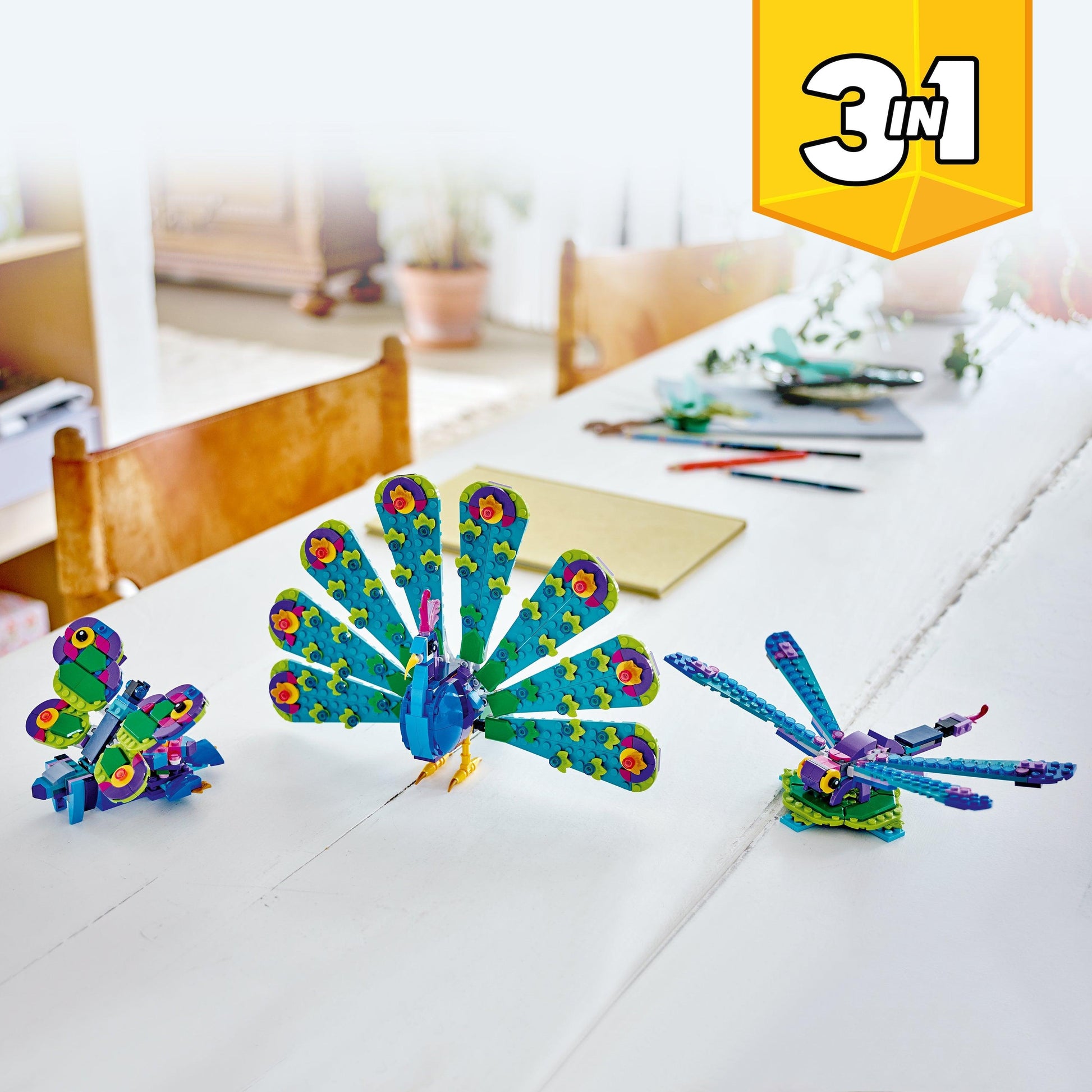 LEGO Exotic Peacock 31157 Creator 3 in 1 LEGO CREATOR 3 IN 1 @ 2TTOYS | Official LEGO shop😊🥰 LEGO €. 16.98