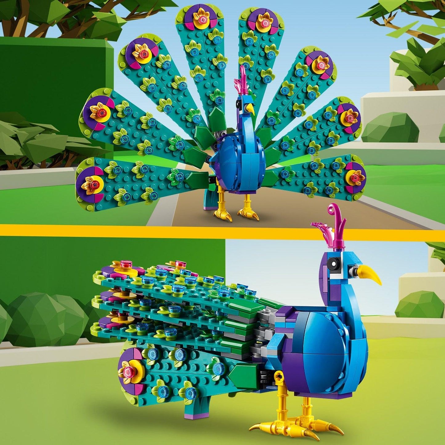 LEGO Exotic Peacock 31157 Creator 3 in 1 LEGO CREATOR 3 IN 1 @ 2TTOYS | Official LEGO shop😊🥰 LEGO €. 16.98