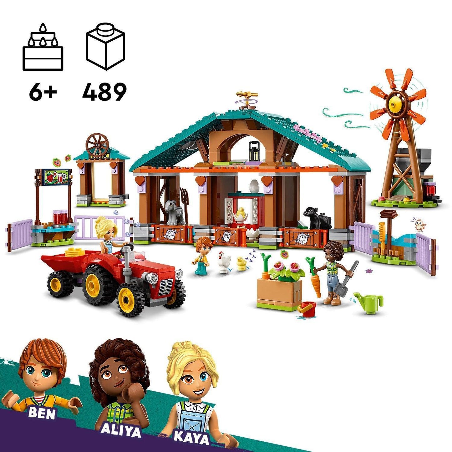 LEGO Farm Animal Sanctuary 42617 Friends LEGO FRIENDS @ 2TTOYS LEGO €. 54.99