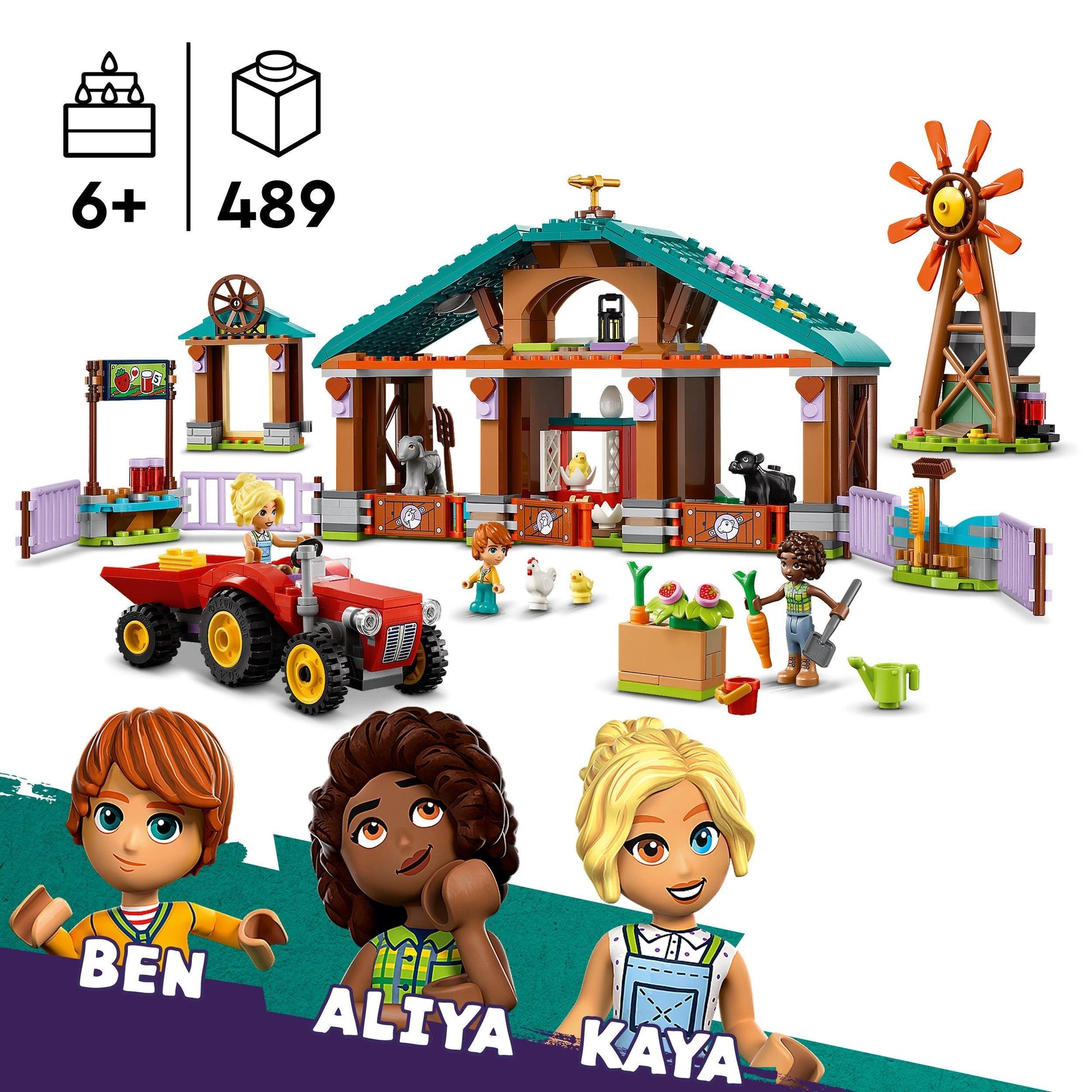 LEGO Farm Animal Sanctuary 42617 Friends LEGO FRIENDS @ 2TTOYS | Official LEGO shop😊🥰 LEGO €. 54.99