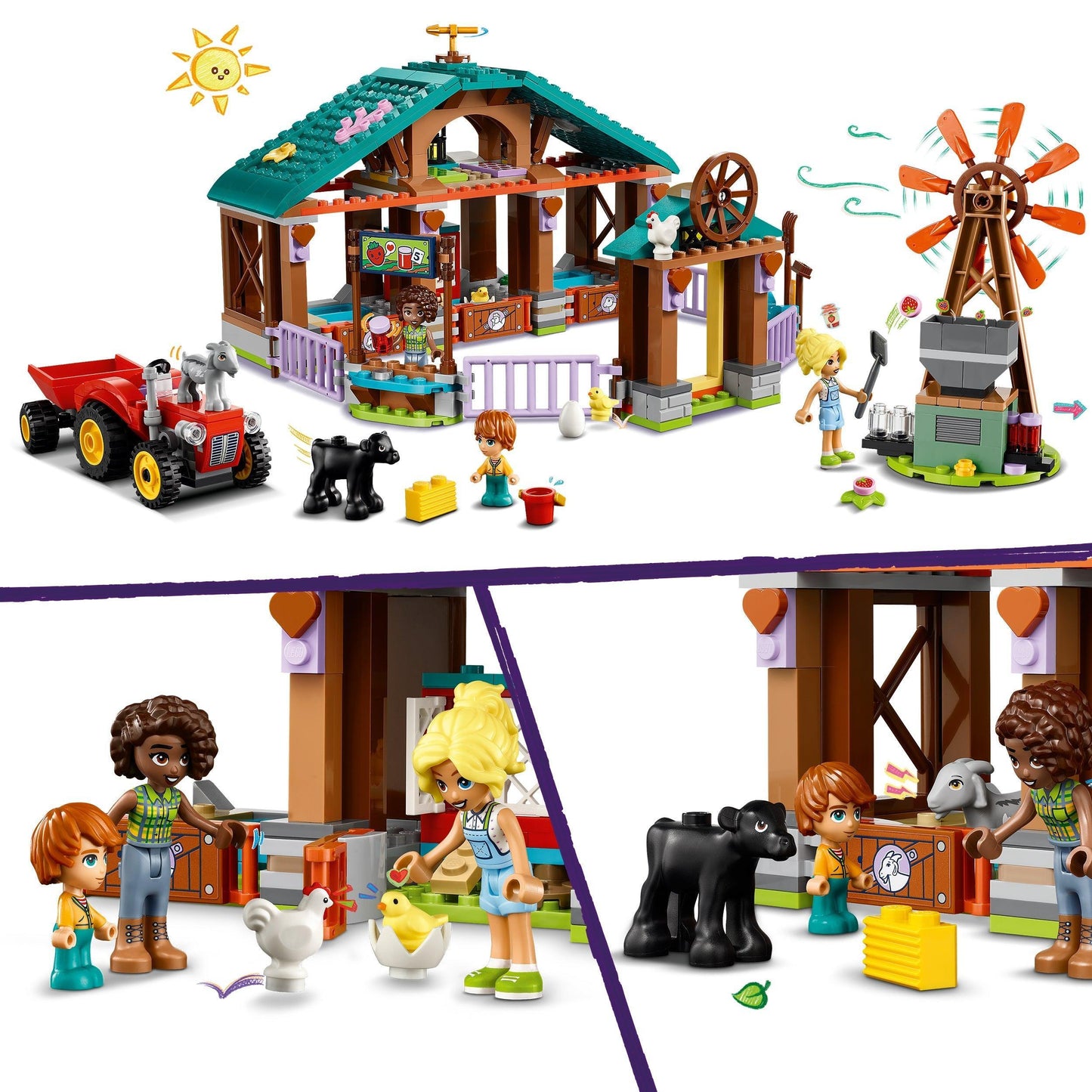 LEGO Farm Animal Sanctuary 42617 Friends LEGO FRIENDS @ 2TTOYS | Official LEGO shop😊🥰 LEGO €. 54.99