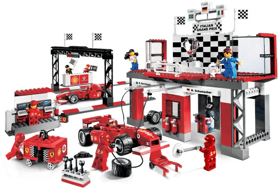 LEGO Ferrari Finish Line 8672 Racers LEGO Racers @ 2TTOYS | Official LEGO shop😊🥰 LEGO €. 52.49