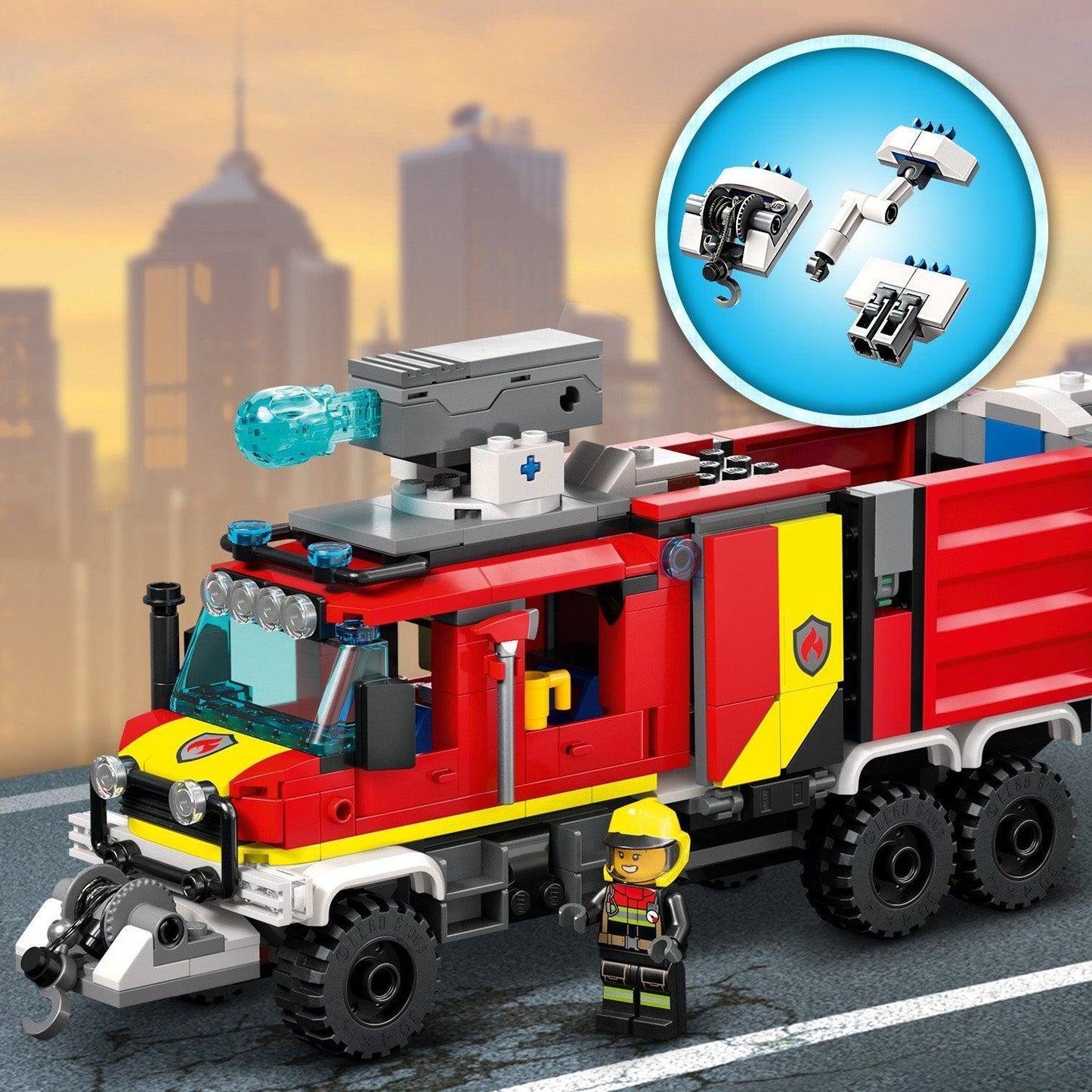 LEGO Fire Command Truck 60374 City LEGO CITY @ 2TTOYS | Official LEGO shop😊🥰 LEGO €. 54.99