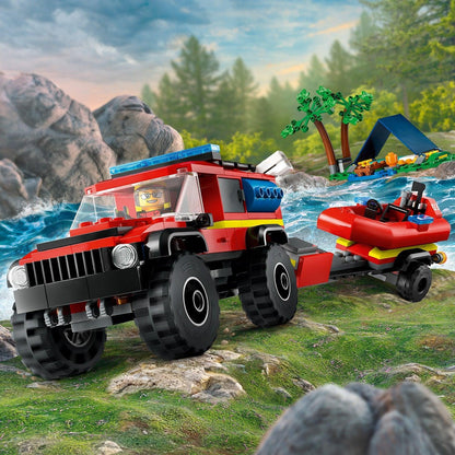 LEGO Fire Engine with Rescue Boat 60412 City LEGO FRIENDS @ 2TTOYS | Official LEGO shop😊🥰 LEGO €. 29.99