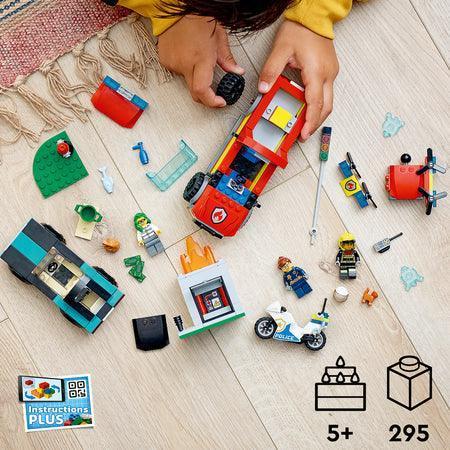 LEGO Fire Rescue & Police Chase 60319 City LEGO CITY BRANDWEER @ 2TTOYS | Official LEGO shop😊🥰 LEGO €. 29.99