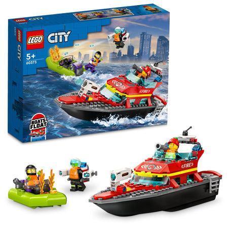 LEGO Fire Rescue Boat 60373 City LEGO CITY @ 2TTOYS | Official LEGO shop😊🥰 LEGO €. 19.99