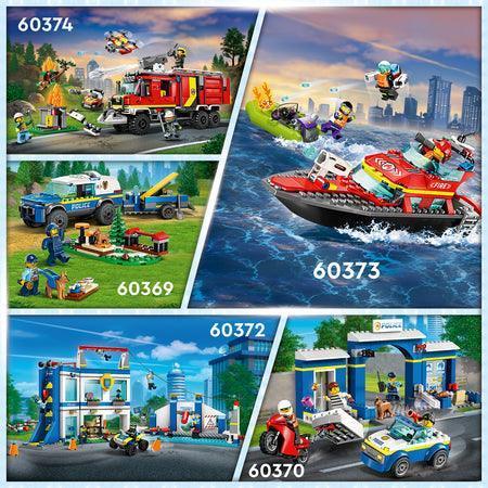 LEGO Fire Rescue Boat 60373 City LEGO CITY @ 2TTOYS | Official LEGO shop😊🥰 LEGO €. 19.99