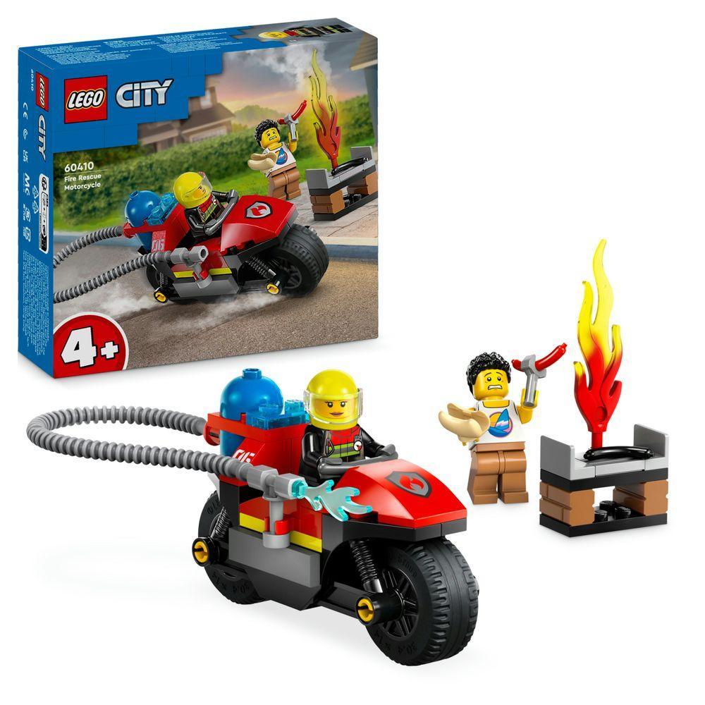 LEGO Fire rescue Motorcycle 60410 City LEGO CITY @ 2TTOYS | Official LEGO shop😊🥰 LEGO €. 9.99