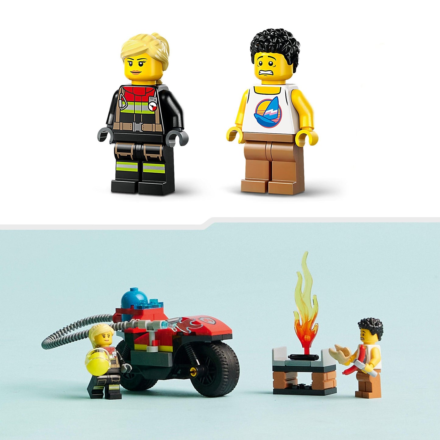 LEGO Fire rescue Motorcycle 60410 City LEGO CITY @ 2TTOYS | Official LEGO shop😊🥰 LEGO €. 9.99