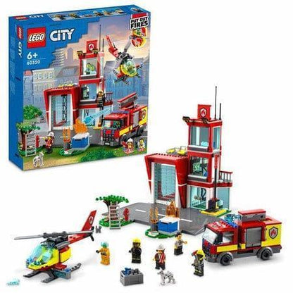 LEGO Fire Station 60320 City LEGO CITY BRANDWEER @ 2TTOYS | Official LEGO shop😊🥰 LEGO €. 59.99