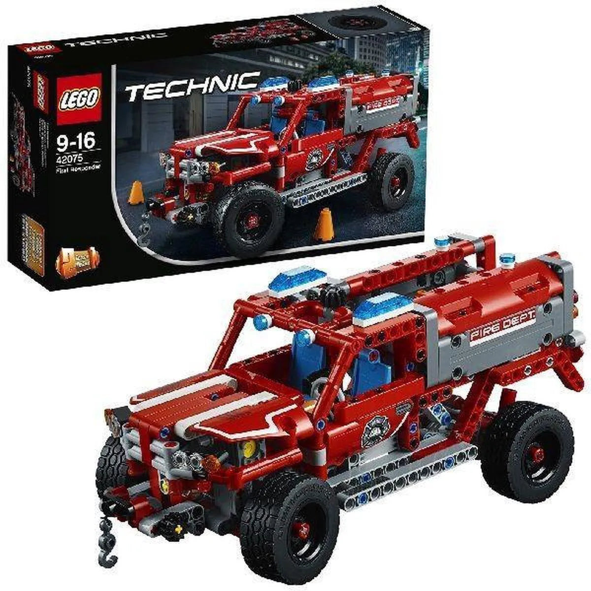 LEGO First Fire Responder / Brandweerwagen 42075 Technic LEGO TECHNIC @ 2TTOYS | Official LEGO shop😊🥰 LEGO €. 39.99
