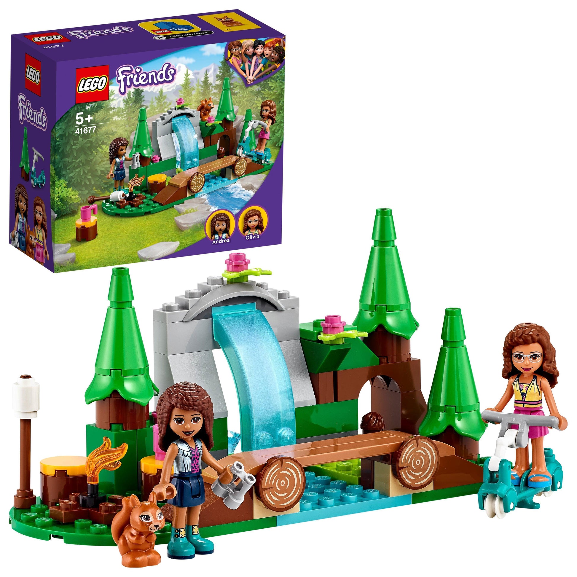 LEGO Forest Waterfall 41677 Friends LEGO FRIENDS @ 2TTOYS | Official LEGO shop😊🥰 LEGO €. 8.49