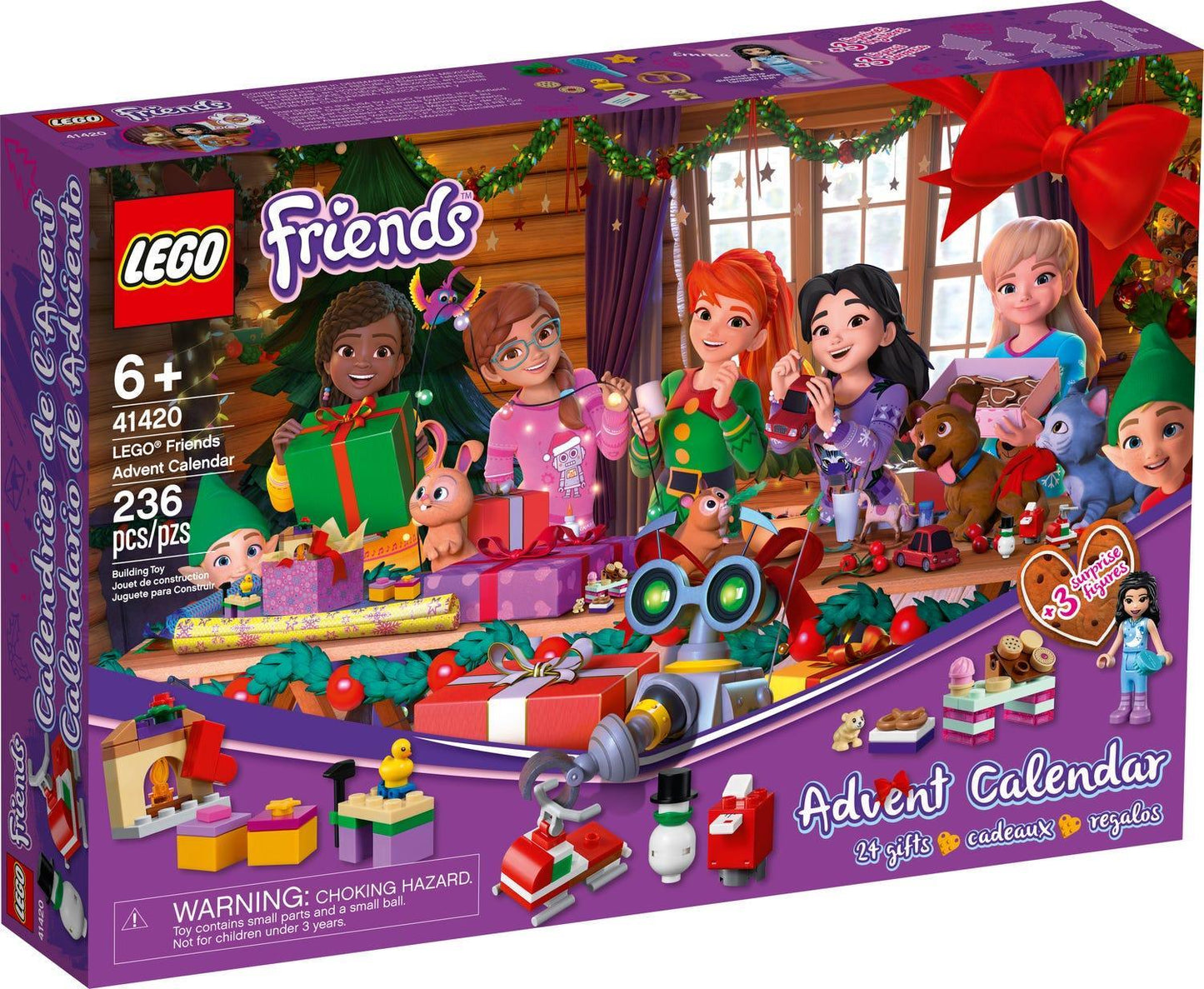 LEGO Friends adventkalender 41420 Friends LEGO Friends @ 2TTOYS | Official LEGO shop😊🥰 LEGO €. 25.99