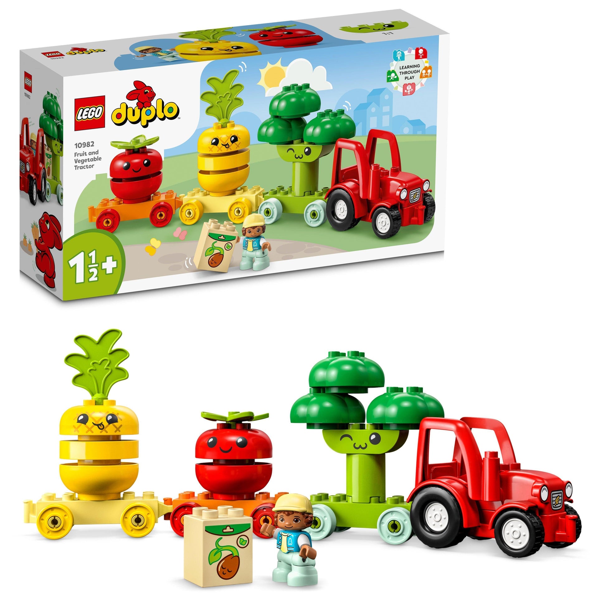 LEGO Fruit and Vegetable Tractor 10982 DUPLO LEGO DUPLO @ 2TTOYS | Official LEGO shop😊🥰 LEGO €. 19.99