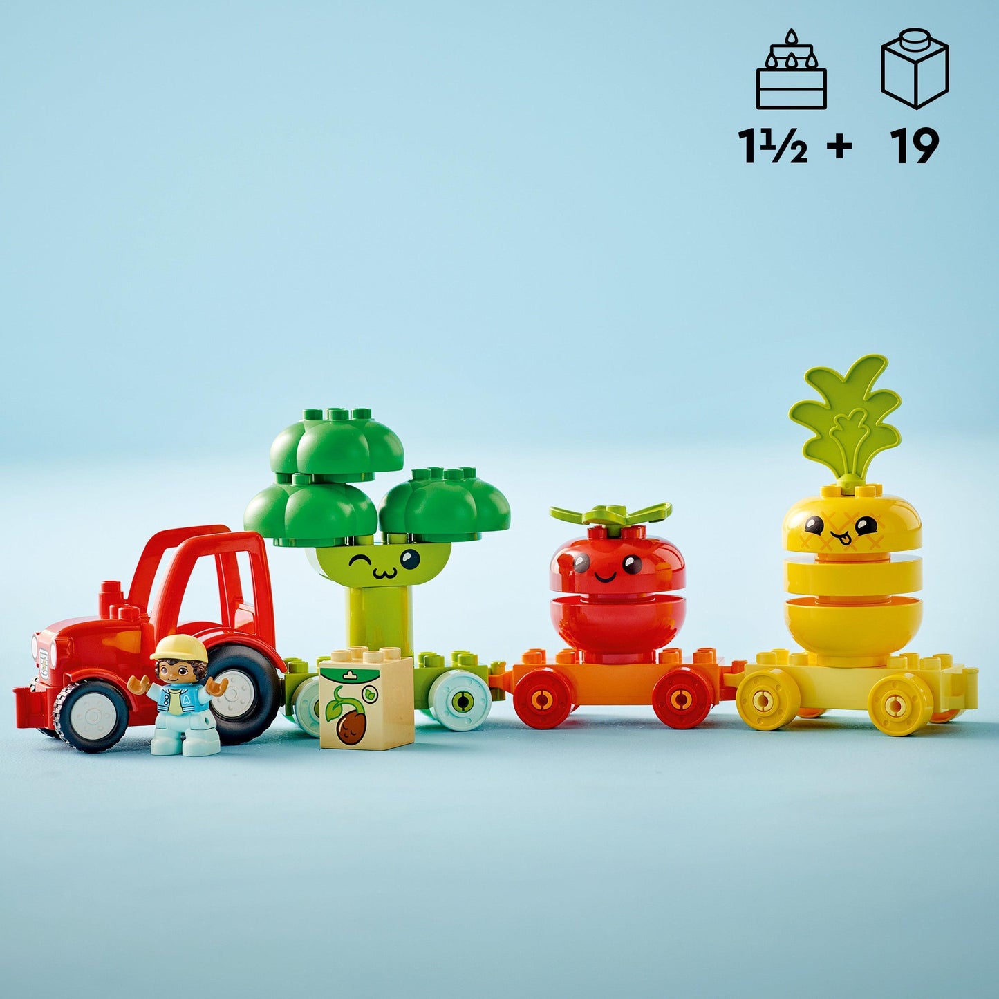 LEGO Fruit and Vegetable Tractor 10982 DUPLO LEGO DUPLO @ 2TTOYS | Official LEGO shop😊🥰 LEGO €. 19.99