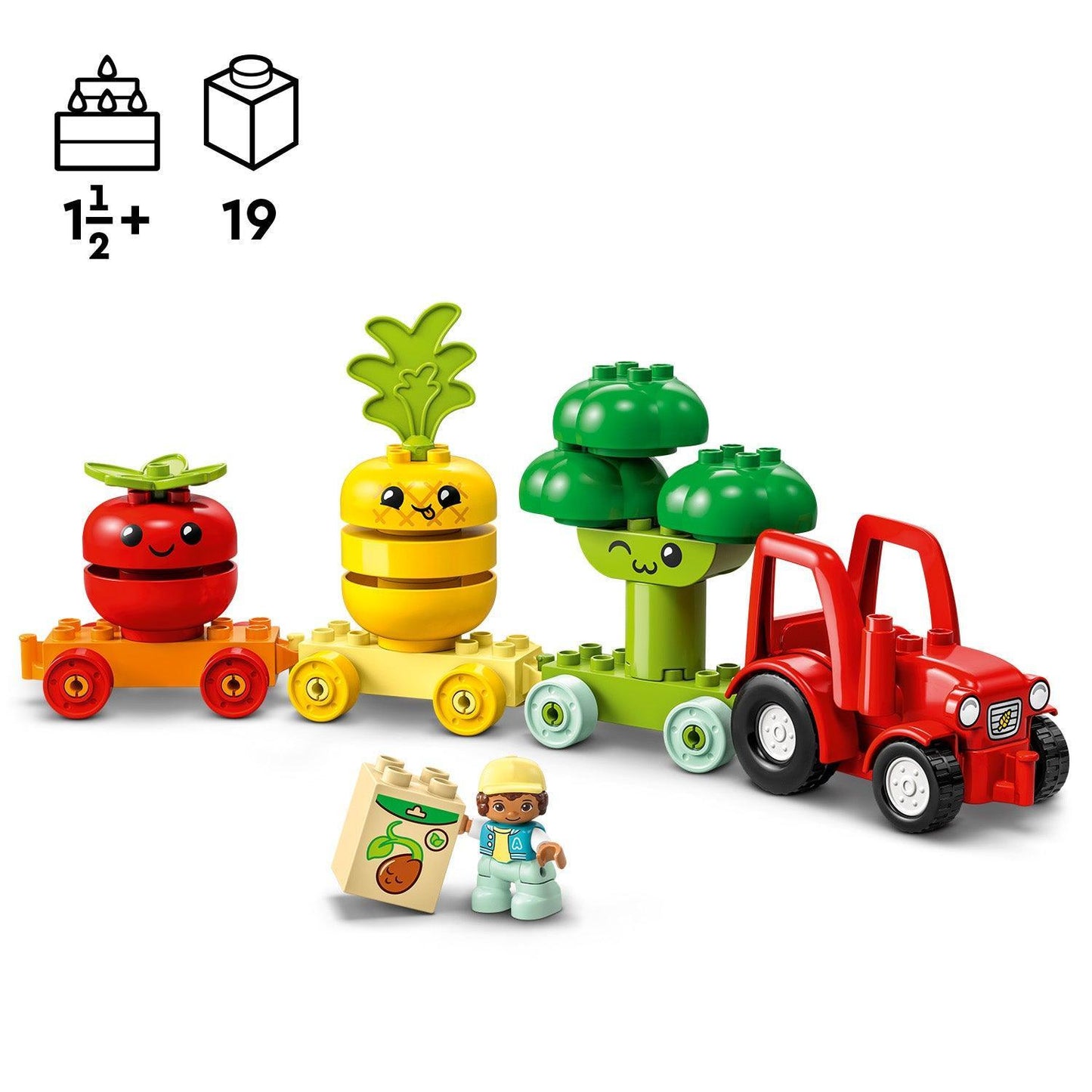 LEGO Fruit- en Groentetractor 10982 DUPLO LEGO DUPLO @ 2TTOYS | Official LEGO shop😊🥰 LEGO €. 16.98