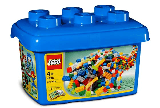 LEGO Fun With Building Tub 4496 Make and Create LEGO Make and Create @ 2TTOYS | Official LEGO shop😊🥰 LEGO €. 0.00