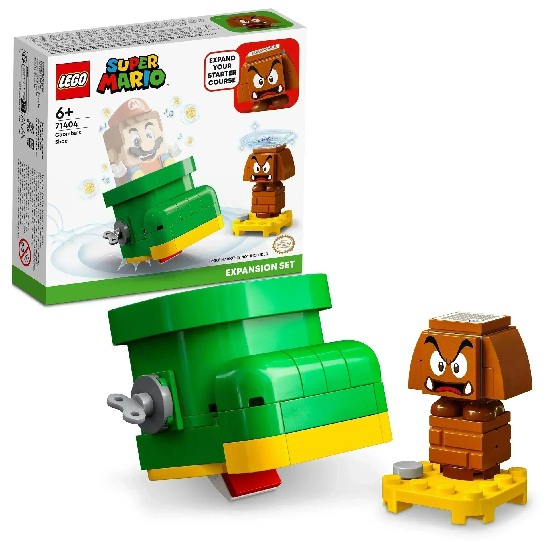 LEGO Goomba's Shoe 71404 Supermario LEGO SUPERMARIO @ 2TTOYS | Official LEGO shop😊🥰 LEGO €. 8.48