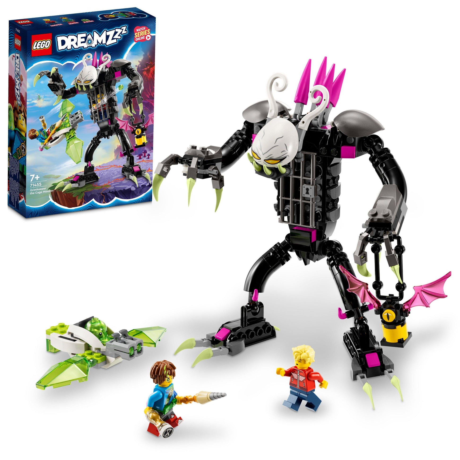 LEGO Grimgrijper het kooimonster 71455 Dreamzzz LEGO DREAMZZZ @ 2TTOYS | Official LEGO shop😊🥰 LEGO €. 32.99