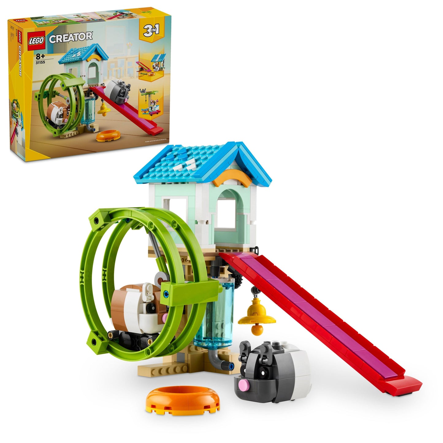 LEGO Hamsterwiel 31155 Creator LEGO CREATOR 3 IN 1 @ 2TTOYS | Official LEGO shop😊🥰 LEGO €. 29.99