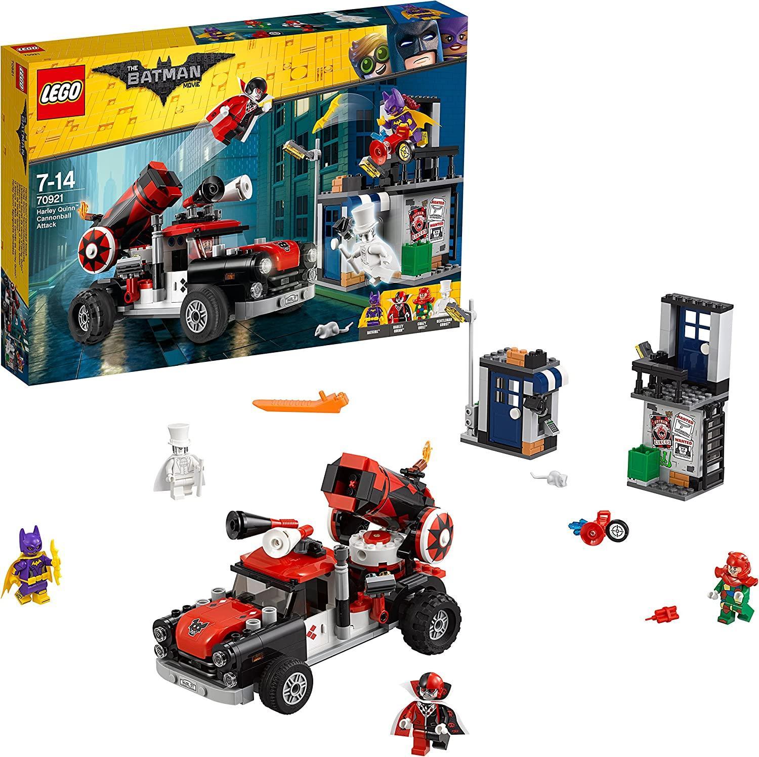 LEGO Harley Quinn™ kanonskogelaanval 70921 Batman LEOG BATMAN @ 2TTOYS | Official LEGO shop😊🥰 LEGO €. 42.49