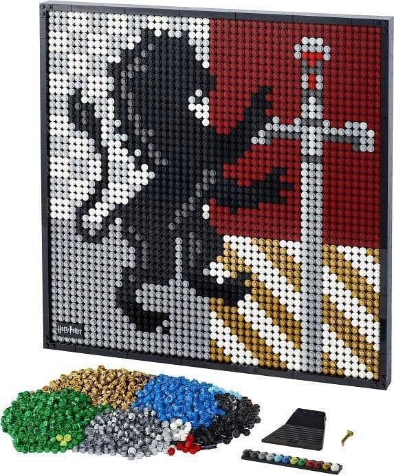 LEGO Harry Potter Hogwarts Crests 31201 Art LEGO HARRY POTTER @ 2TTOYS | Official LEGO shop😊🥰 LEGO €. 129.99