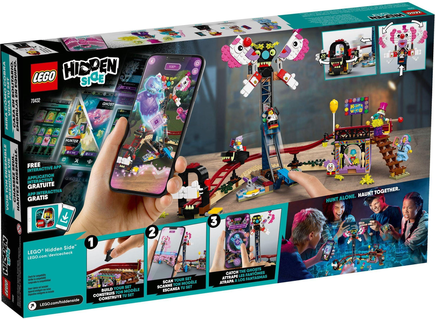 LEGO Haunted Fairground 70432 Hidden Side LEGO Hidden Side @ 2TTOYS | Official LEGO shop😊🥰 LEGO €. 49.99