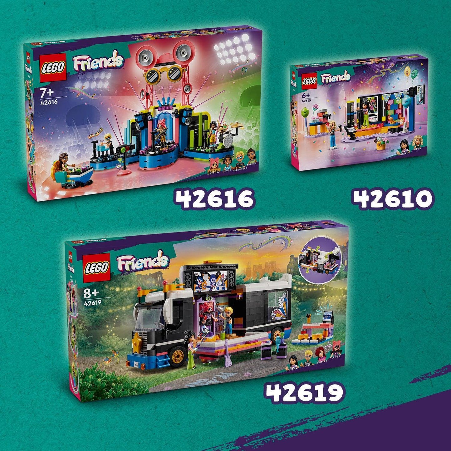 LEGO Heartlake City muziek talenten show 42616 Friends LEGO FRIENDS @ 2TTOYS LEGO €. 54.99