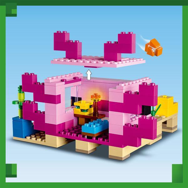 LEGO Het axolotlhuis 21247 Minecraft LEGO MINECRAFT @ 2TTOYS | Official LEGO shop😊🥰 LEGO €. 22.48