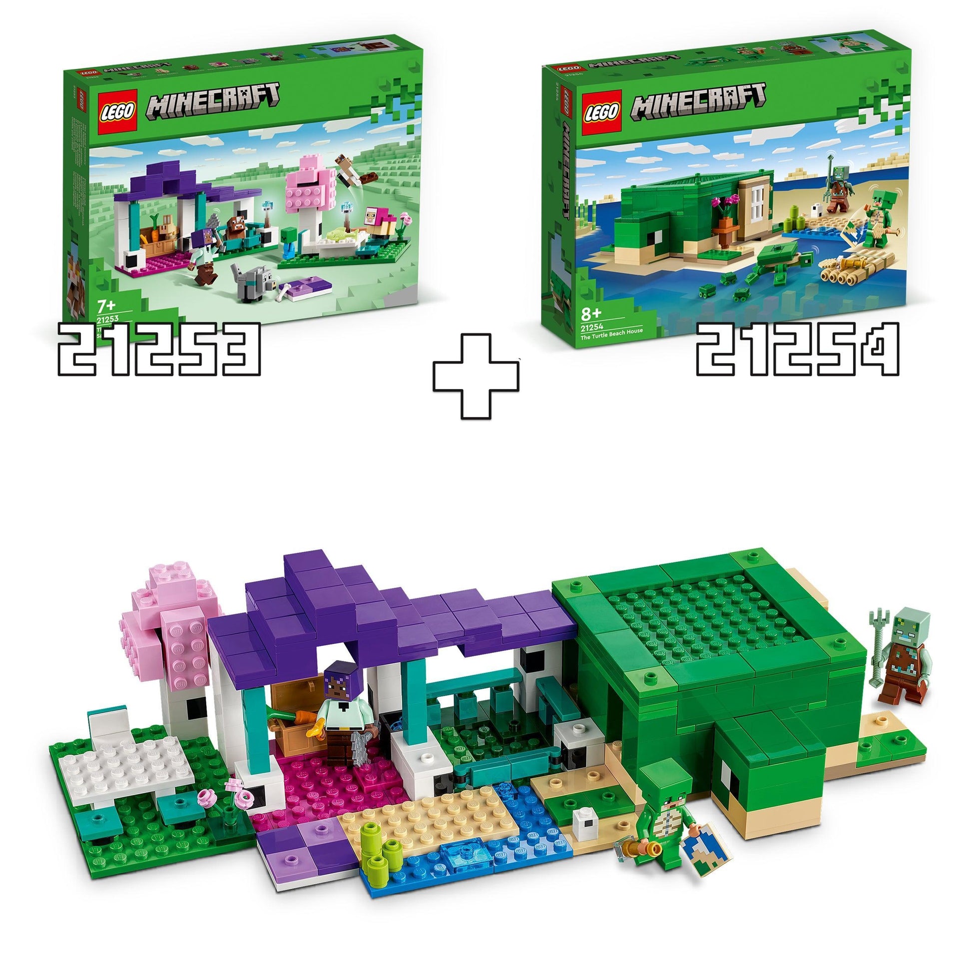 LEGO Het dierenasiel 21253 Minecraft LEGO MINECRAFT @ 2TTOYS LEGO €. 16.98