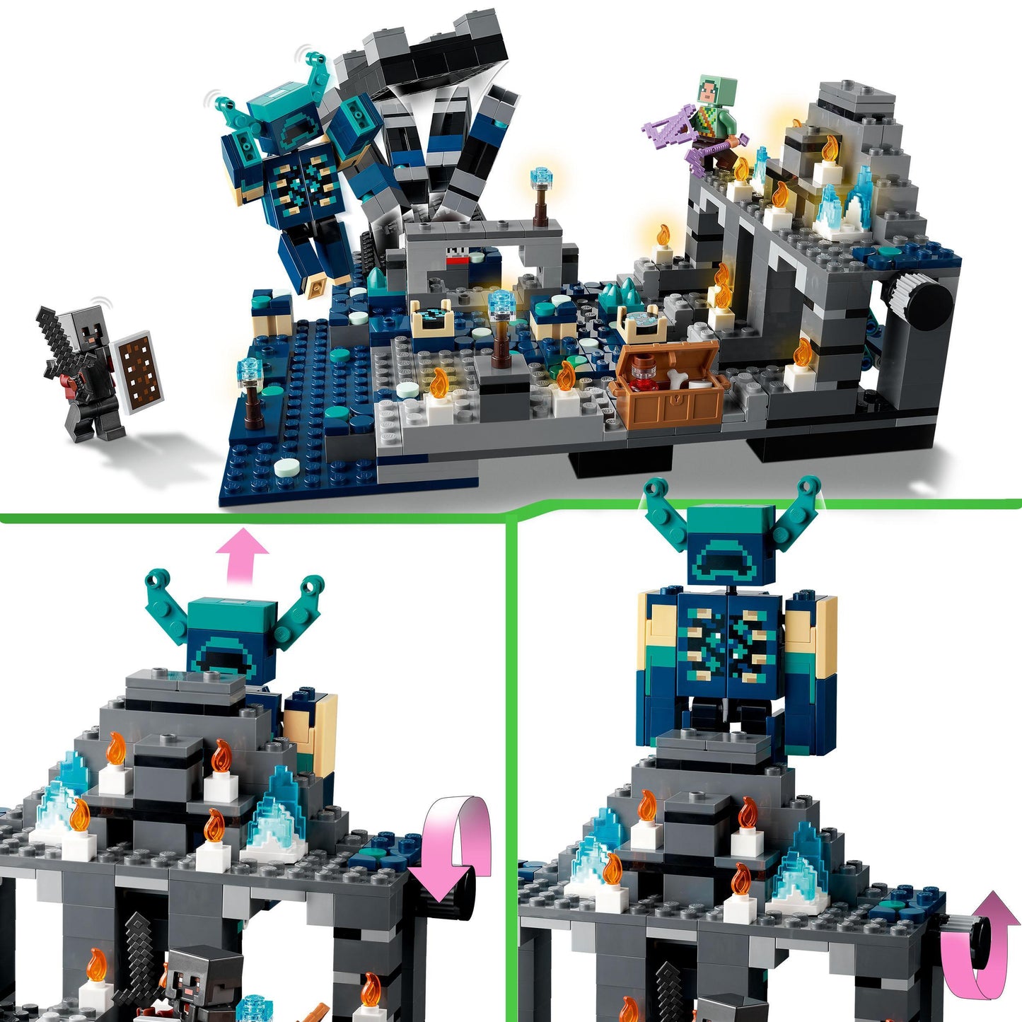 LEGO Het Duistere Gevecht 21246 Minecraft LEGO MINECRAFT @ 2TTOYS | Official LEGO shop😊🥰 LEGO €. 64.99