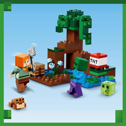 LEGO Het moerasavontuur 21240 Minecraft LEGO MINECRAFT @ 2TTOYS | Official LEGO shop😊🥰 LEGO €. 8.49