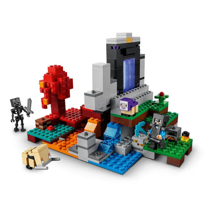 LEGO Het verwoeste portaal 21172 Minecraft LEGO MINECRAFT @ 2TTOYS | Official LEGO shop😊🥰 LEGO €. 34.99