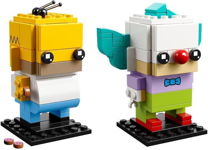 LEGO Homer Simpson & Krusty the Clown 41632 BrickHeadz (nr. 78 & nr. 79) LEGO Homer Simpson & Krusty the Clown 41632 BrickHeadz 41632 @ 2TTOYS | Official LEGO shop😊🥰 LEGO €. 19.99